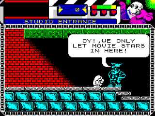 Seymour Goes to Hollywood screenshot 3 for ZX Spectrum
